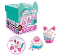 Gabby's Dollhouse Mystery Cat Box Clay Sensory Kit, Cakey Cat charm, easy storage