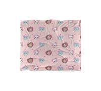 Gabby's Dollhouse - Pandy Paws Hearts 152 X 127 Cm Silky Touch Super Soft Throw Blanket In White White One Size