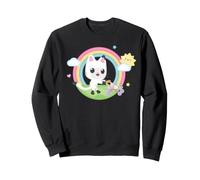 Gabby's Dollhouse Pandy Paws Rainbow Celebration Sweatshirt