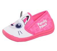 Gabby's Dollhouse Pantofole da bambina a forma di zampa di pandino, pantofole per bambini con gattino, scarpe da asilo, rosa, 26 EU