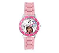 Gabby's Dollhouse Pink Silicone Time Teacher Strap Watch Pink
