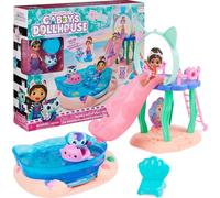 Gabby's Dollhouse: Purr-Ific Pool Playset With Gabby And Mercat Figures