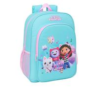 GABBY'S DOLLHOUSE School Backpack for Kids, Children's Backpack, Adaptable to Prams, Ideal for School-Age Children, Comfortable and Versatile, Quality and Resilience, 33 x 14 x 42 cm