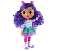 Gabby's Dollhouse Sing & Celebrate Gabby Girl Doll 13-Inches Tall with Sound Effects & Reversible Cat Ears Kids Toys for Girls & Boys Ages 3+