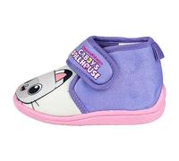 Gabby's Dollhouse Slippers - Multicolour - UK Size 4.5 JNR - Velcro Closure - Half Boot-Style Children's Slippers - Made of Polyester and TPR - Original Product Designed in Spain