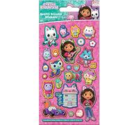 Gabby's Dollhouse Sparkly Reusable Stickers Official Licensed Product