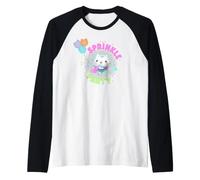 Gabby's Dollhouse Sprinkle Party Cakey Raglan Baseball Tee