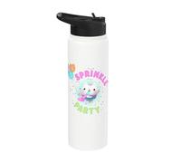 Gabby's Dollhouse Sprinkle Party Cakey Stainless Steel Insulated Water Bottle