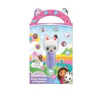 Gabby's Dollhouse Sticker and Stamp Set with 300+ Stickers from 3 Years | Creative set with stamps, painting stencils and over 300 stickers for children aged 3 and up