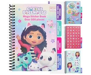 Gabby's Dollhouse Sticker Book for Girls with 28 Sticker Sheets 500+ Stickers for Scrapbooking Art Activity Set, Gifts for Girls