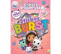 Gabby's Dollhouse Sticker Burst Kids Activity Book with 1000+ Stickers