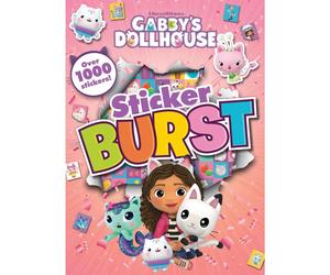 Gabby's Dollhouse Sticker Burst Kids Activity Book with 1000+ Stickers