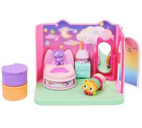 Gabby's Dollhouse, Sweet Dreams Bedroom with Pillow Cat Figure and 3 Accessories, 3 Furniture and 2 Deliveries, Kids Toys for Ages 3 and Up