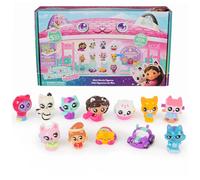 Gabby's Dollhouse: The Movie, 15-Piece Mini Movie Figures Set with 12 Figurines & 3 Themed Display Bases, Kids Toys for Girls & Boys Ages 3 and Up