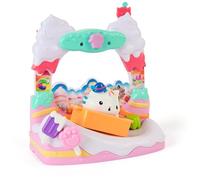 Gabby's Dollhouse: The Movie, Cakey Cat's Sweet Treat Balcony with Toy Figure & Dollhouse Accessories, Kids Toys for Girls & Boys Ages 3 and Up