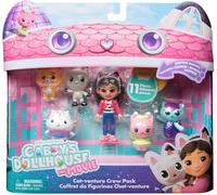 Gabby's Dollhouse: The Movie, Cat-venture Crew Pack, 11-Piece Toy Figure Set wi