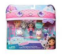 Gabby's Dollhouse: The Movie, Cat-venture Crew Pack, 11-Piece Toy Figure Set with Accessories, Kids Toys for Girls & Boys Ages 3 and Up