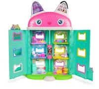 Gabby's Dollhouse: The Movie, Meow-mazing Interactive Dollhouse, 7 Rooms, LCD Screen Eyes, Figures, Sound FX, Kids Toys for Girls and Boys Ages 3 and Up