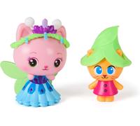 Gabby's Dollhouse: The Movie, Queen Kitty Fairy and Kitty Gnome, Toy Figures wi