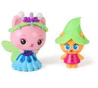 Gabby's Dollhouse: The Movie, Queen Kitty Fairy and Kitty Gnome, Toy Figures with 2 Accessories, Kids Toys for Girls and Boys Ages 3 and Up
