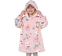 Gabby's Dollhouse Wearable Hooded Fleece Blanket Multi