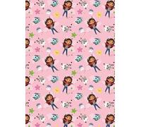 GABBYS DOLLHOUSE WRAPPING PAPER 2 Sheet 2 Tags BIRTHDAY GIFT WRAP