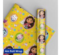 Gabby's Dollhouse Wrapping Paper 4M Roll Wrap Gift Wrap