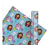 GABBYS DOLLHOUSE WRAPPING PAPER ROLL WRAP 3M KIDS BIRTHDAY GIFT WRAP