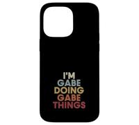 Gabe Name Gabe Personalized Name First Given Case for iPhone 14 Pro Max