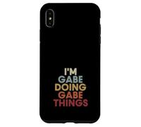 Gabe Name Gabe Personalized Name First Given Case for iPhone XS Max