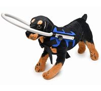 GabeFish Blind Dog Ring Harness, Lightweight Pet Blind Ring, Blind Dog Bumper, Shock Protector for Blind Dogs, Blue, Small