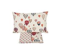 Gabel, Cotton, blue, Single Bed