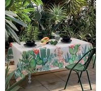 Gabel Frida Rectangular Panama Printed Tablecloth 12 Places in Pure Cotton 150 x 270 cm Made in Italy
