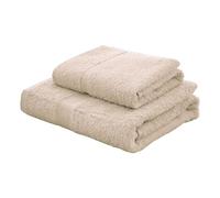 Gabel Plain Towel Set, 100% Cotton, 100 x 60 x 0.8 cm 100x60x0.8 cm beige