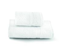 Gabel Plain Towel Set, 100% Cotton, 100 x 60 x 0.8 cm 100x60x0.8 cm Bianco