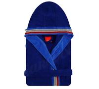 GABEL Pongo blue JUNIOR terry bathrobe with hood