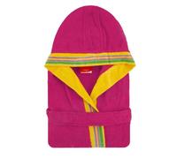 GABEL Pongo fuchsia JUNIOR terry bathrobe with hood
