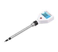 Gabey Soil EC Meter Digital Soil Tester with Backlight Screen Portable Soil Salinity Tester for Greenhouse Garden Farm Orchard, White