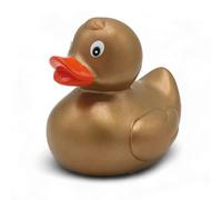 Gabi Gold Squeaky Duck Original Bath Duck by Superlotti®, the Quality Brand for Children! Only Real in the Apple Box!