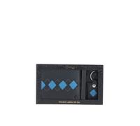 GABICCI Men's '305' Real Leather Wallet & Key Ring Gift Set in Dark Grey Gabicci Dark Grey One Size