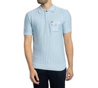 Gabicci Men's Danny Pocket Polo Shirt, Azure, XXL