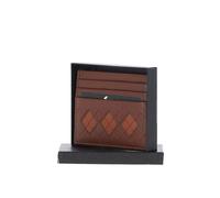 GABICCI Men's Real Leather Card Holder in Tan Gabicci Tan One Size