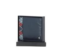GABICCI Men's Real Leather Classic 8 Card Bilfold Wallet in Dark Navy Gabicci Dark Navy One Size