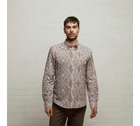 Gabicci V53GW02 Mens Noah Woven Print Shirt Gabicci Vintage - CREAM - S