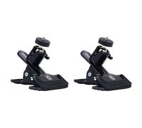 GABIL GRM-DDC1-2 packAluminum Alloy Clamp with 1/4" Damping Ball Head, Universal Mount for GRA-AT330T/TC Controller Box and Camera Accessories, Anti-Slip Rubber Pads, Fits 2.28" Max Table Thickness