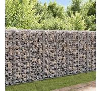 Gabion Basket Galvanised Steel 100x30x30 cm Heavy Welded Mesh Retaining Wall Pro