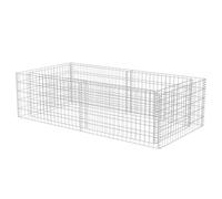 Gabion Planter Landscaping Wall Rock Pot Cage Basket 180x90x50 cm/100 cm vidaXL