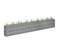 Gabion Raised Bed Basket Planter Outdoor Planter Pot Vegetable Flower Box