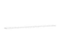 Gabion Raised Bed Silver 1000x100x20 cm Galvanised Steel Planter Heavy Duty Mesh
