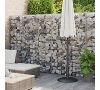 Vidaxl Gabion Wall With Covers Galvanised Steel 900X30X200 Cm